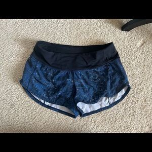 Lululemon speed up shorts